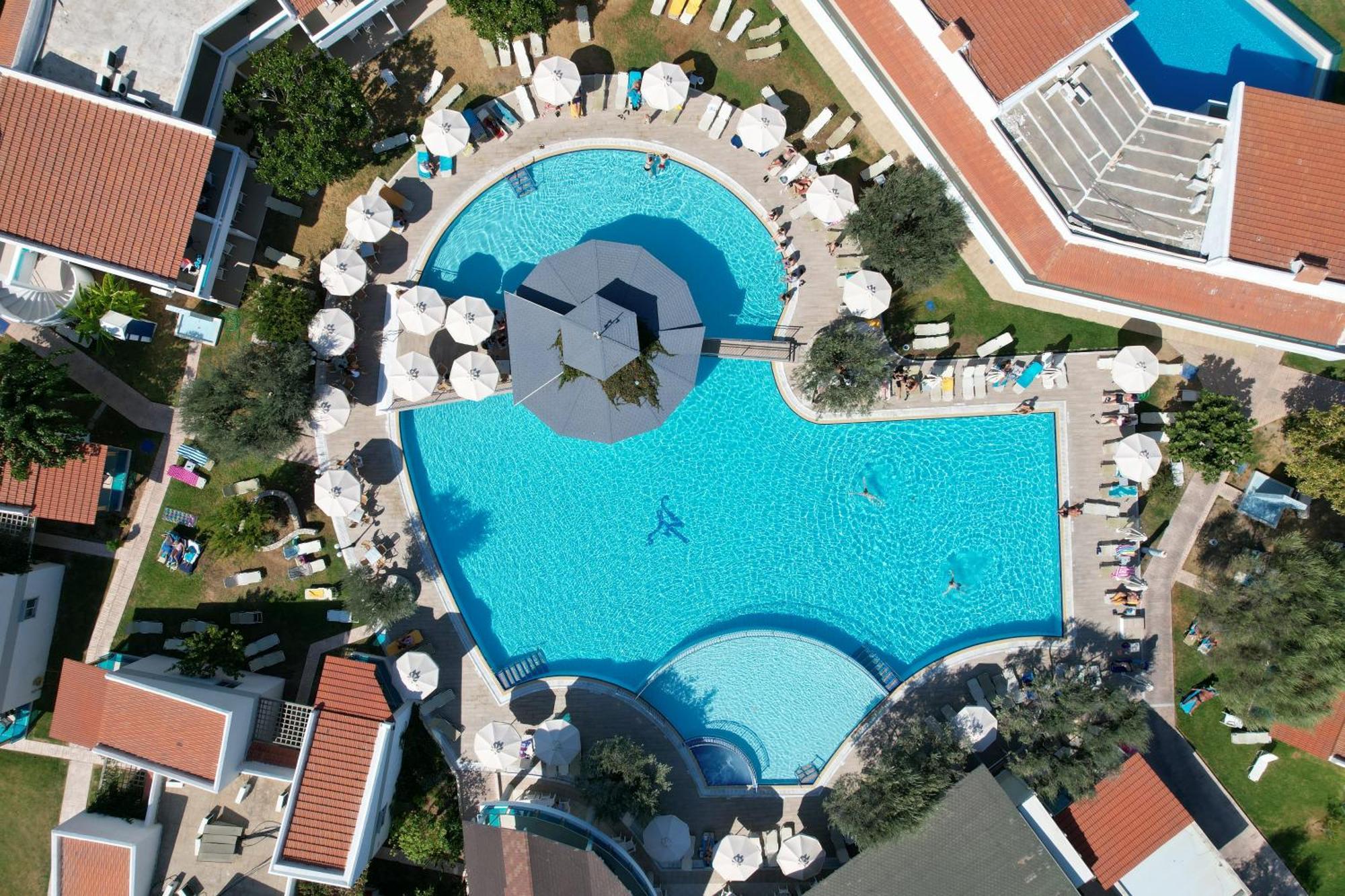 Lydia Maris Resort & Spa Kolymbia Exterior foto